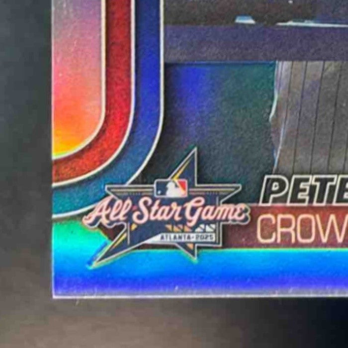 2025 Topps Chrome Update Pete Crow-Armstrong All-Star Game Image Variation SSP - Sports Cards