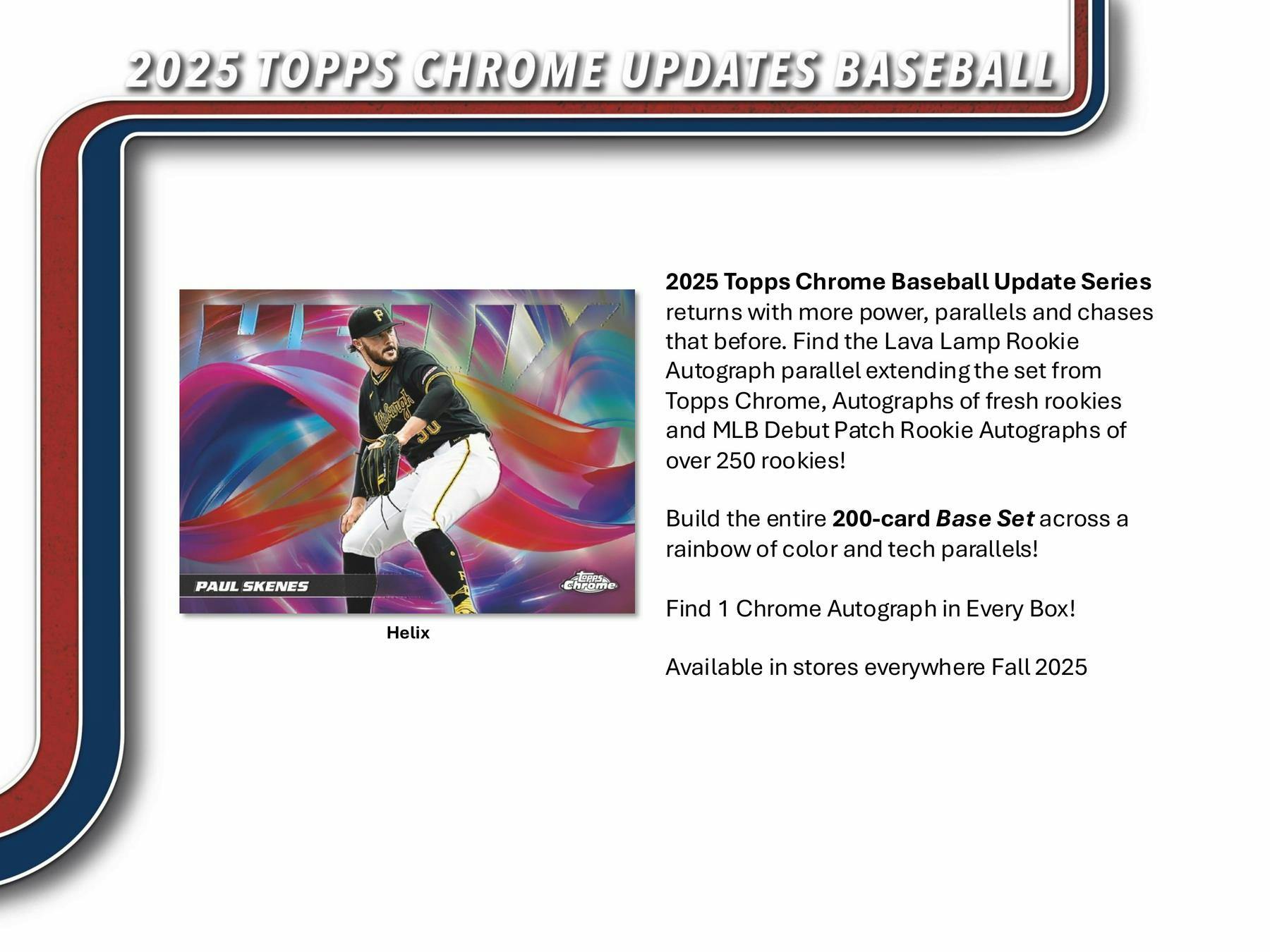 2025 Topps Chrome Update Series Baseball Blaster Box (Dec 10th) (Alter Ego Super Heroes) - MLB Hobby Box