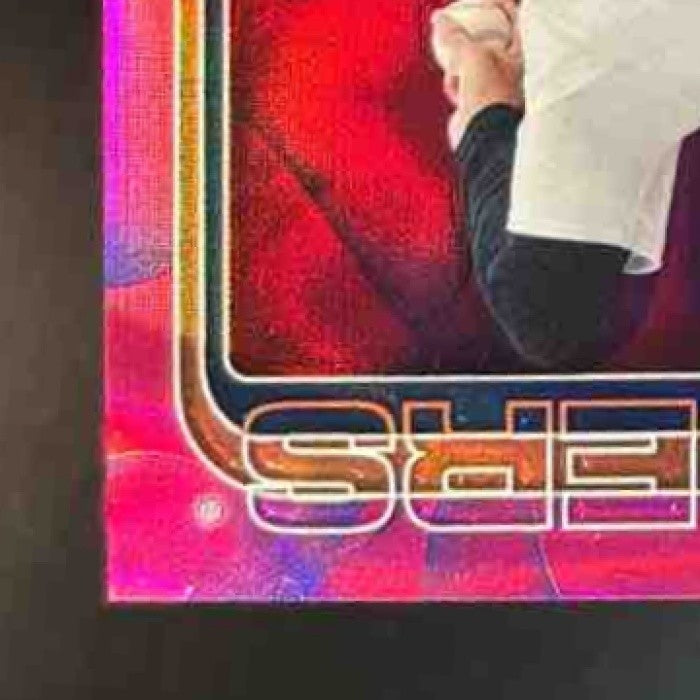 2025 Topps Chrome Update Ty Madden Rookie Lava Lamp Auto Magenta/Purple /299 RC - Sports Cards