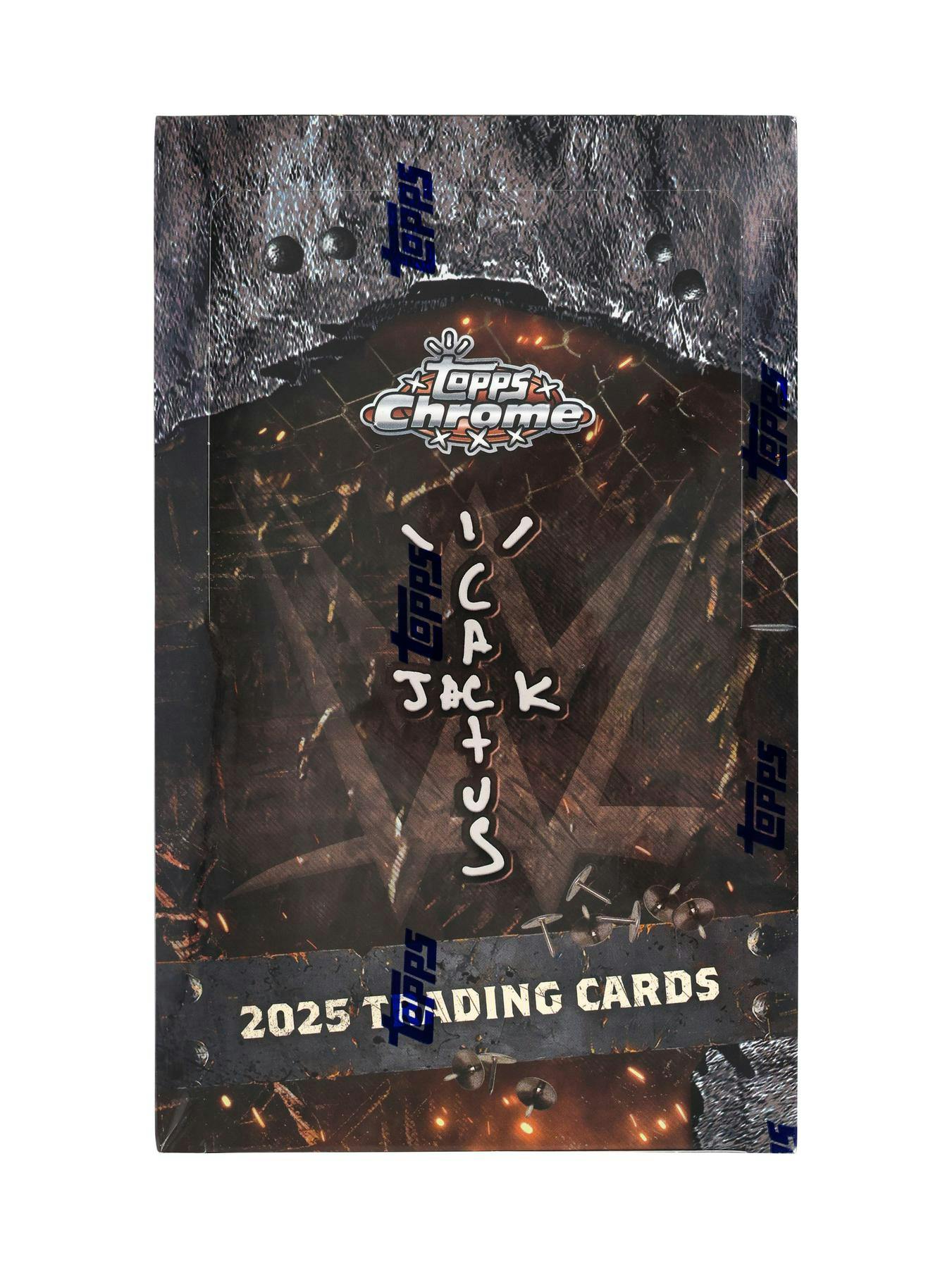 2025 Topps Chrome WWE x Cactus Jack Hobby Box Hobby Box