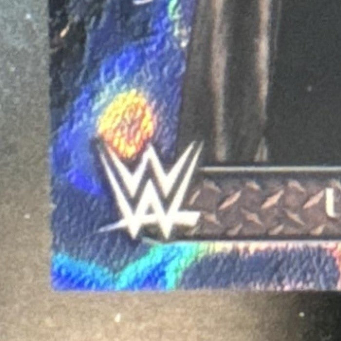 2025 Topps Chrome WWE x Cactus Jack Undertaker Blue Sonar /125 #40 - Sports Cards
