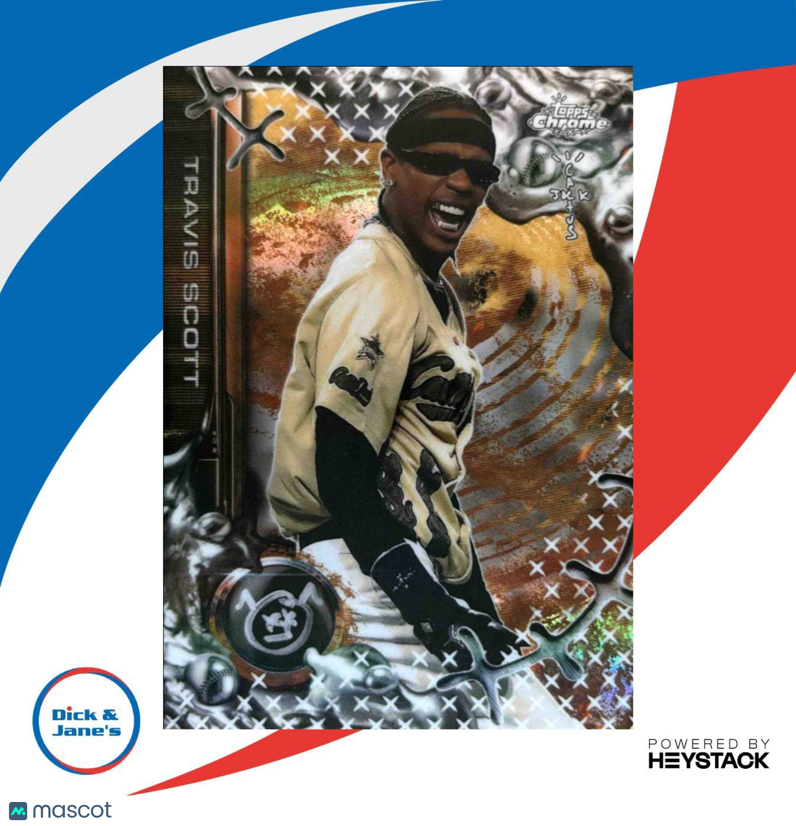 2025 Topps Chrome x Cactus Jack Travis Scott #50 - Sports Cards