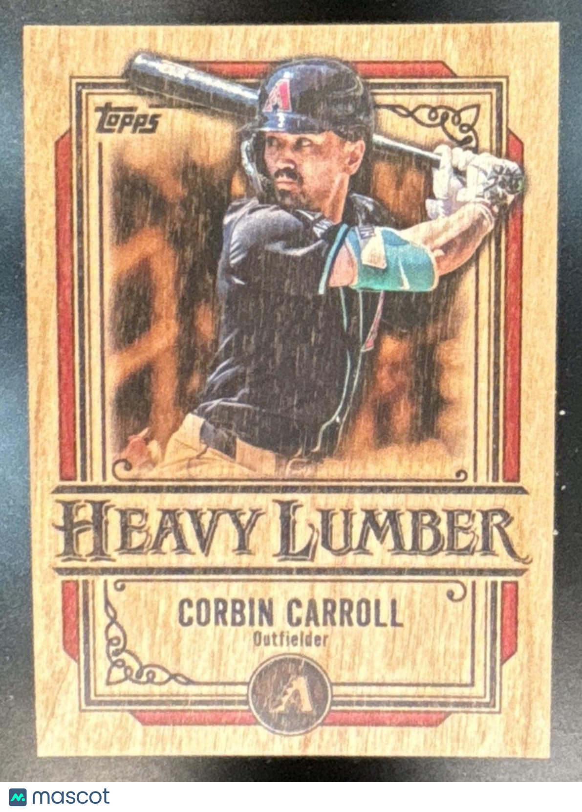 2025 Topps Corbin Carroll Heavy Lumber #HL-38 Arizona Diamondbacks - Sports Cards