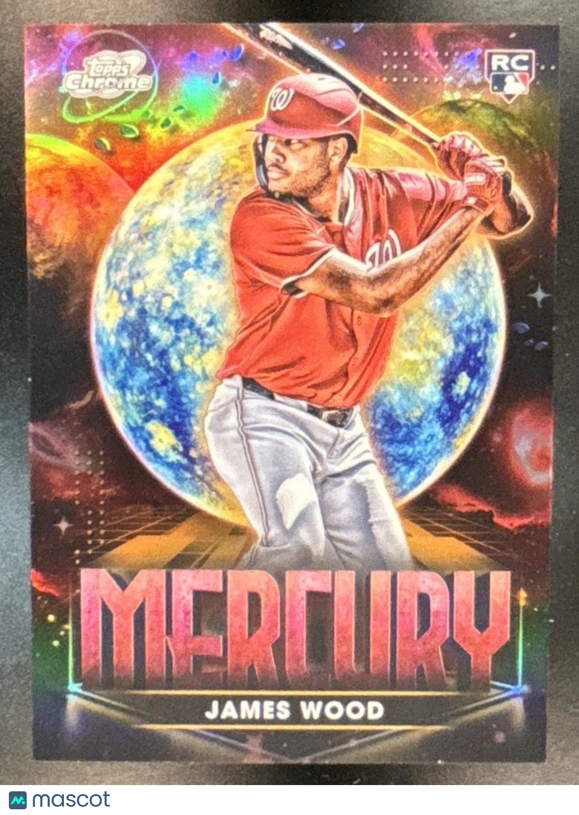 2025 Topps Cosmic Chrome James Wood Planetary Pursuit