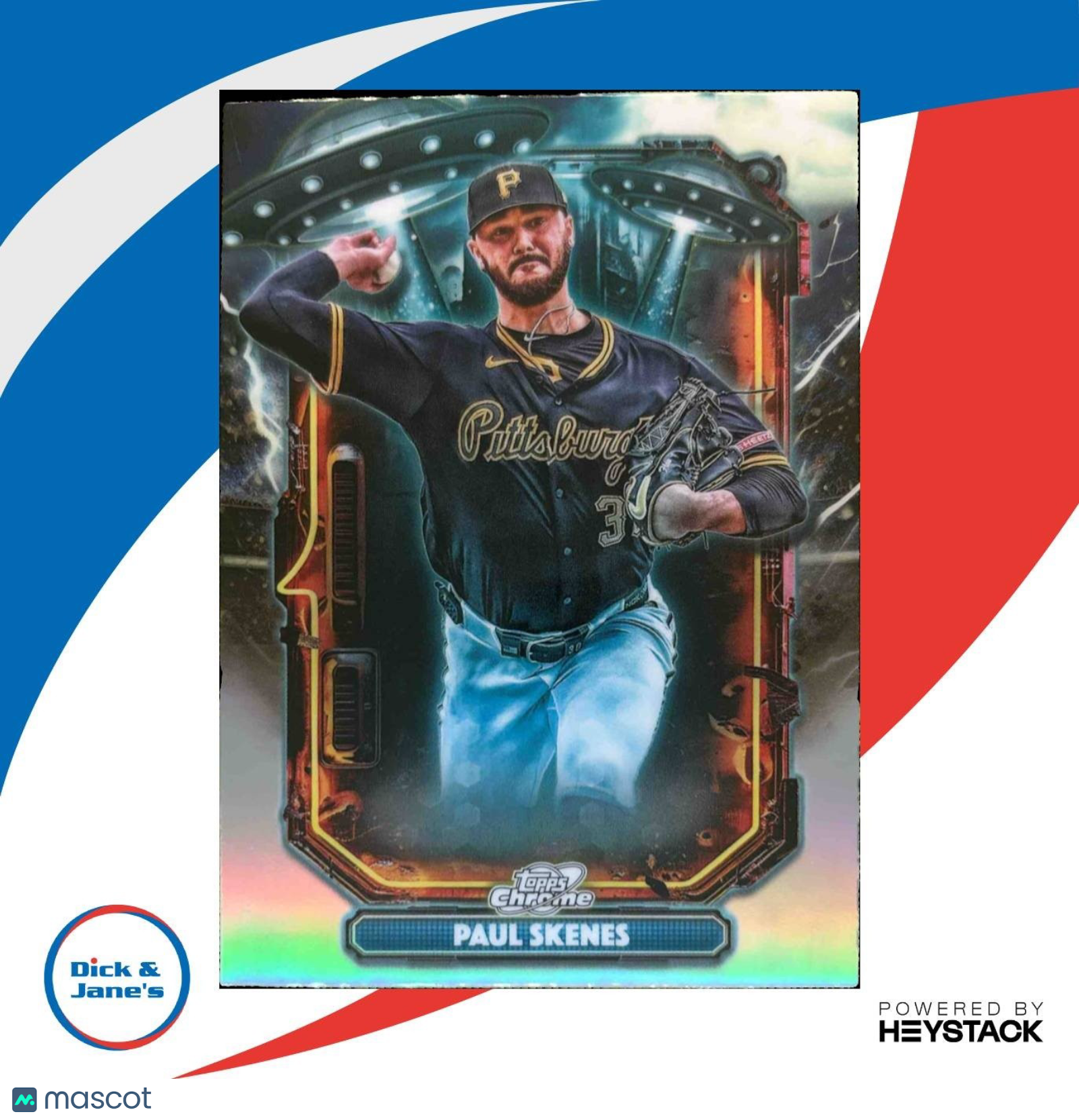 2025 Topps Cosmic Chrome Paul Skenes Extraterrestrial Talent Pittsburgh Pirates - Sports Cards