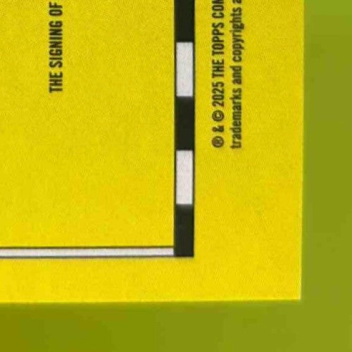 2025 Topps Dale Murphy 1990 Baseball Auto S1 Gold 29/50 #90A-DM Atlanta Braves - Sports Cards