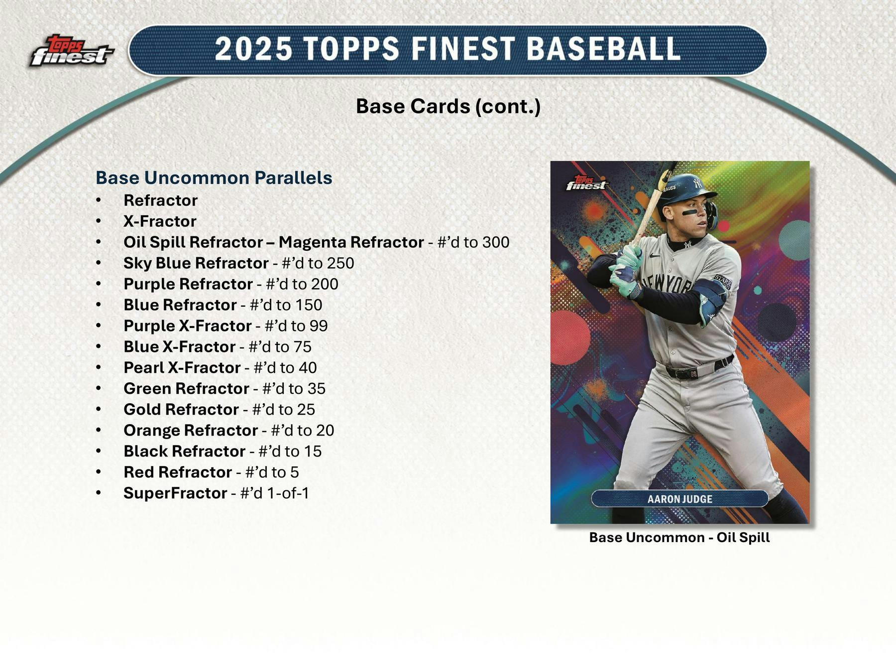 2025 Topps Finest Baseball Hobby Box (2 Chrome Autos) - Sports Collectibles