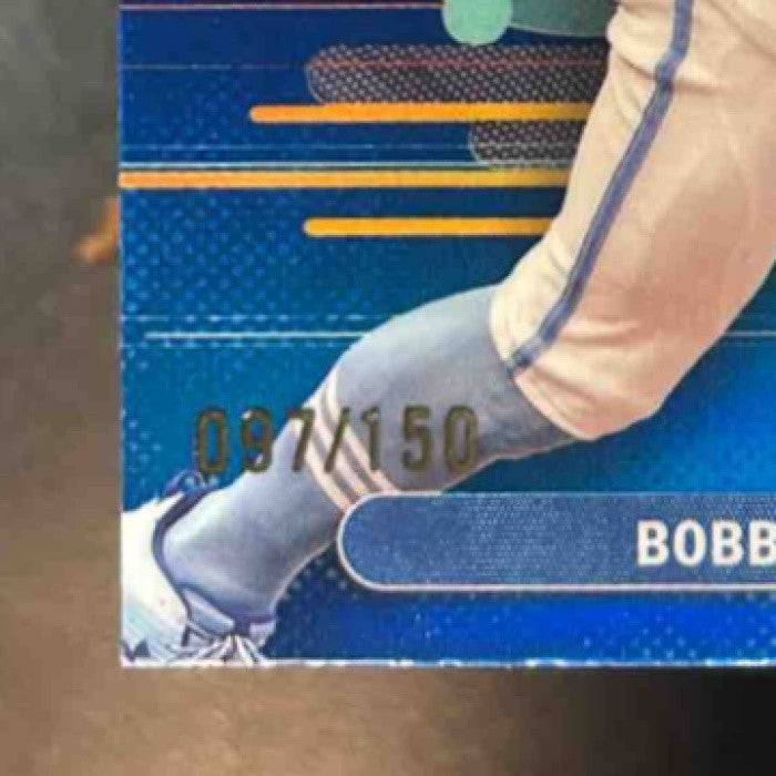 2025 Topps Finest Bobby Witt Jr. Blue Refractor /150 #198 Kansas City Royals - Sports Cards