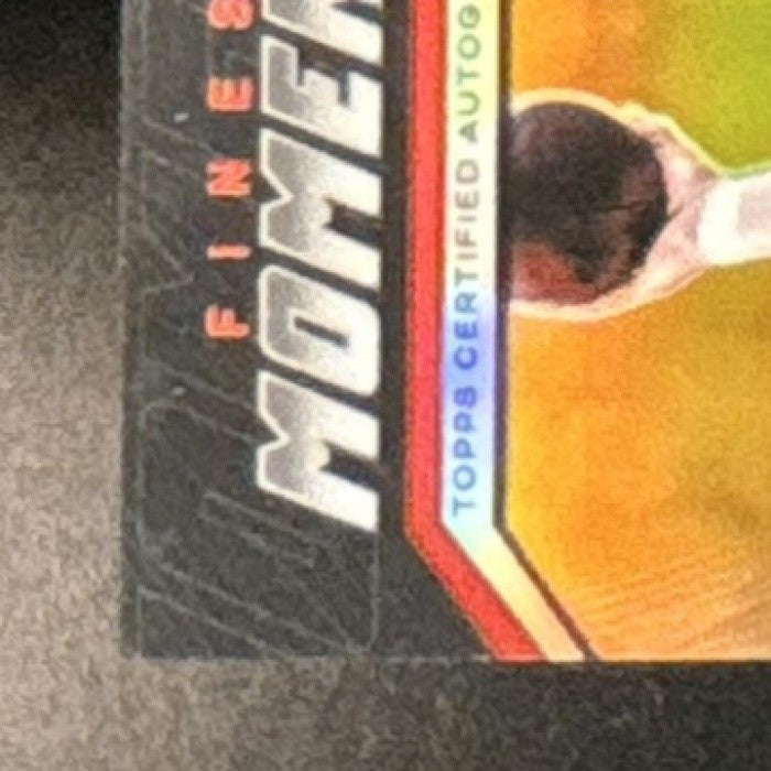 2025 Topps Finest Brock Purdy Moments Auto Gold /50 #FMA-BP San Francisco 49ers - Sports Cards