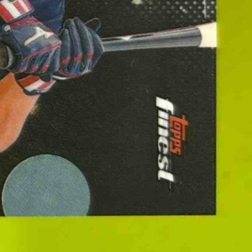 2025 Topps Finest Drake Baldwin Common Black Refractor /20 #21 RC Atlanta Braves - Sports Cards