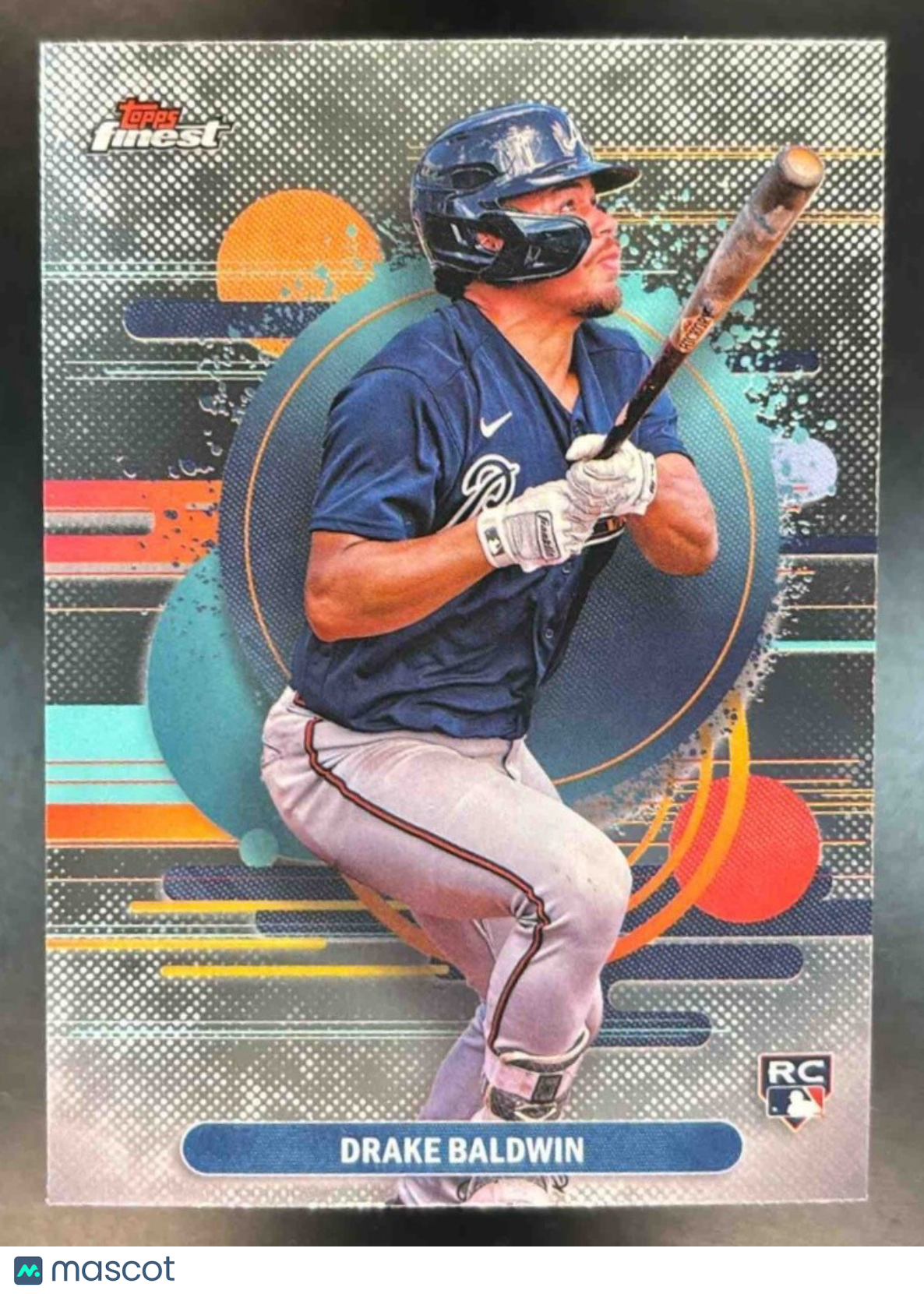 2025 Topps Finest Drake Baldwin Uncommon #183 RC Atlanta Braves - Sports Cards
