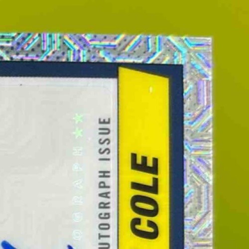 2025 Topps Gerrit Cole 1990 Chrome Silver Pack Auto Black Refractor 6/10 Yankees - Sports Cards
