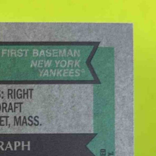 2025 Topps Heritage Ben Rice Chrome Auto Gold Refractor 9/50 New York Yankees Sports Cards