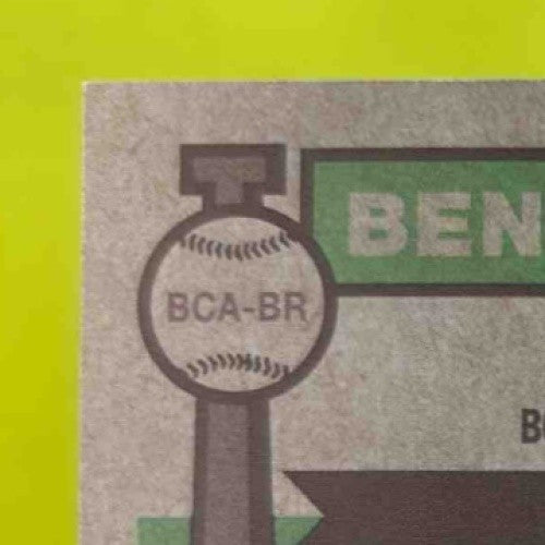 2025 Topps Heritage Ben Rice Chrome Auto Gold Refractor 9/50 New York Yankees Sports Cards