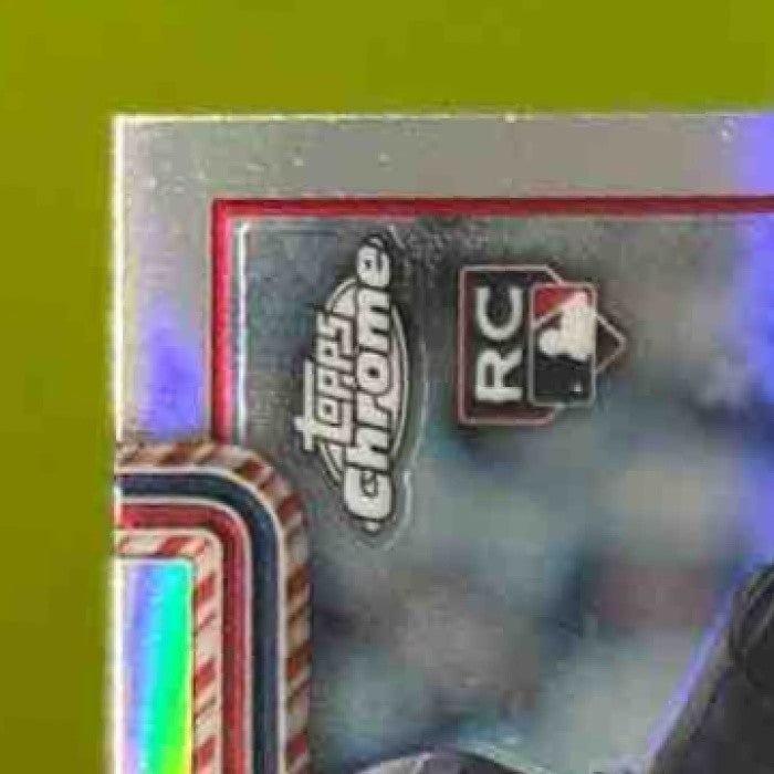 2025 Topps Holiday Dylan Crews Chrome Refractor /499 #HC46 RC Nationals - Sports Cards