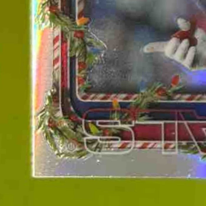 2025 Topps Holiday Dylan Crews Chrome Refractor /499 #HC46 RC Nationals - Sports Cards