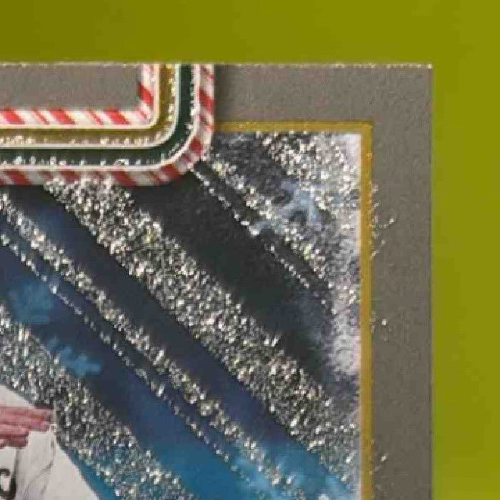 2025 Topps Holiday Jacob Wilson Silver Glitter #H4 RC Athletics - Sports Cards