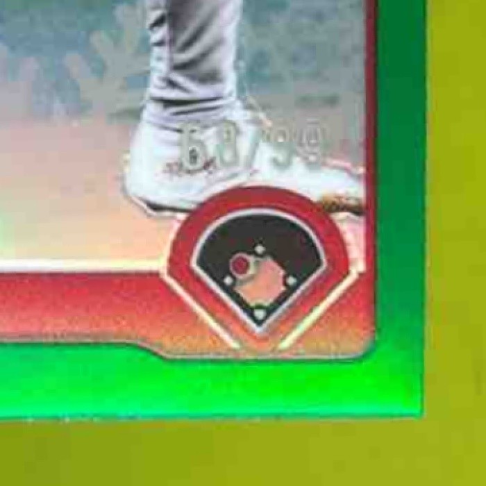 2025 Topps Holiday Jordan Lawlar Chrome Green /99 #HC141 Arizona Diamondbacks - Sports Cards