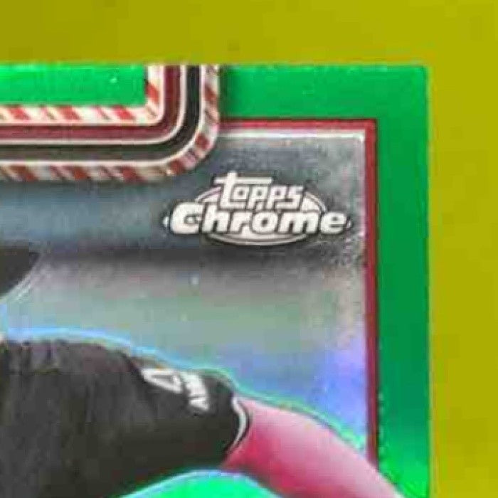 2025 Topps Holiday Jordan Lawlar Chrome Green /99 #HC141 Arizona Diamondbacks - Sports Cards