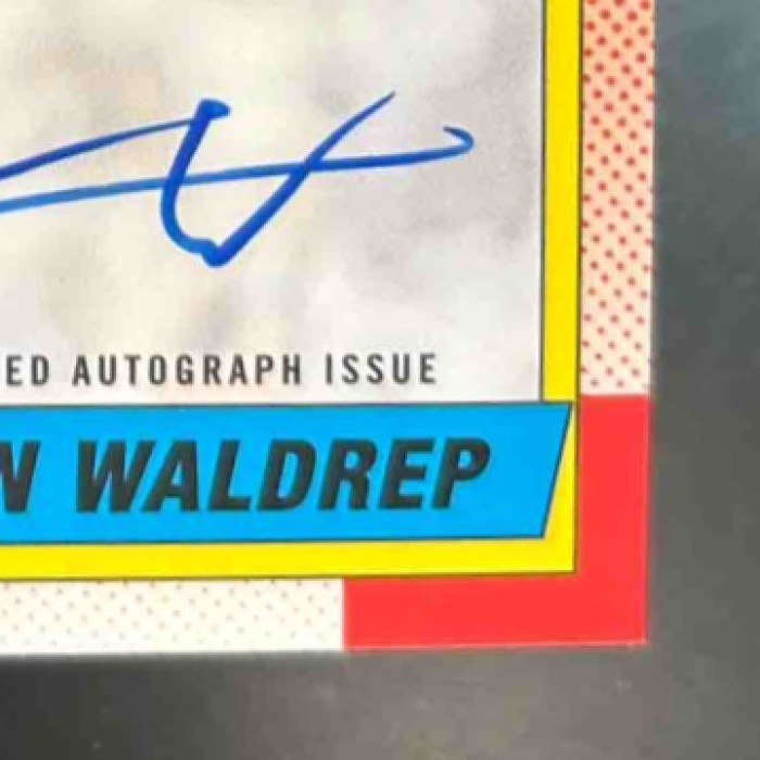 2025 Topps Hurston Waldrep 1990 Baseball Auto Series 1 #90A-HW RC Atlanta Braves - Sports Cards
