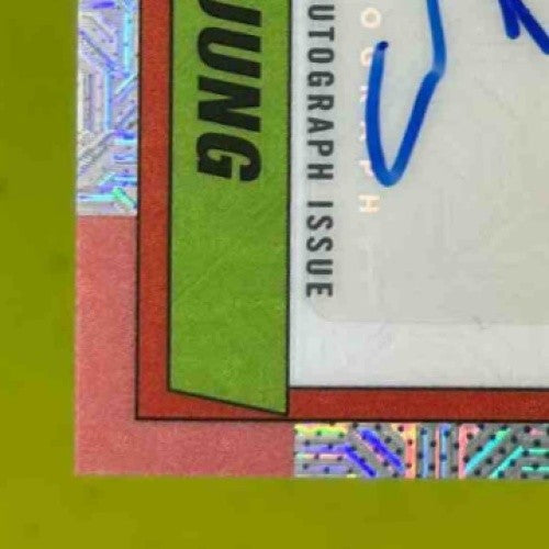 2025 Topps Jace Jung 1990 Baseball Chrome Silver Pack Auto RC Detroit Tigers - Sports Cards