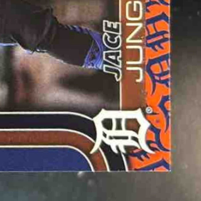 2025 Topps Jace Jung Team Color Border Variation #80 RC Detroit Tigers - Sports Cards