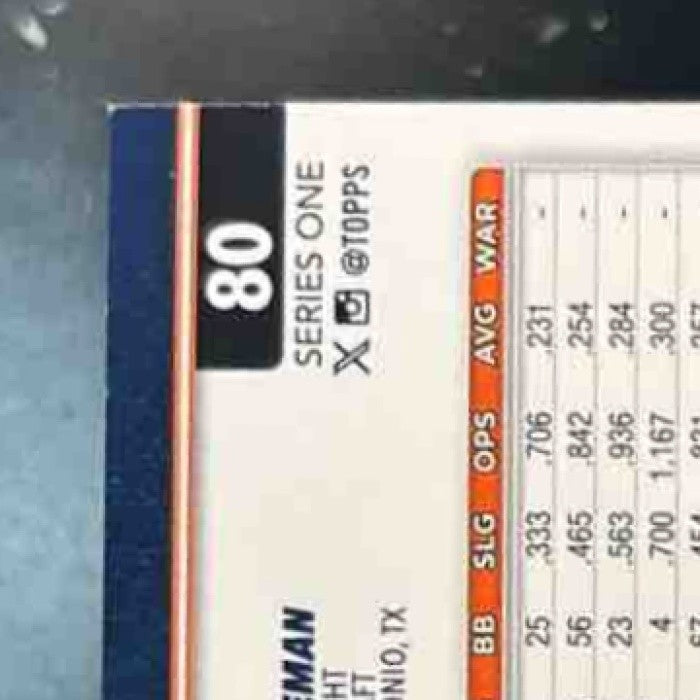 2025 Topps Jace Jung Team Color Border Variation #80 RC Detroit Tigers - Sports Cards