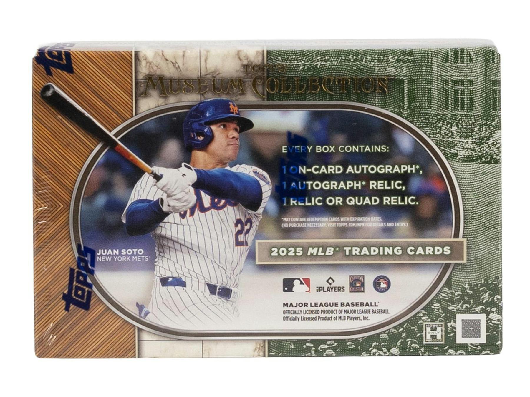 2025 Topps Museum Collection Baseball Hobby Box (3 Hits) - MLB Hobby Box