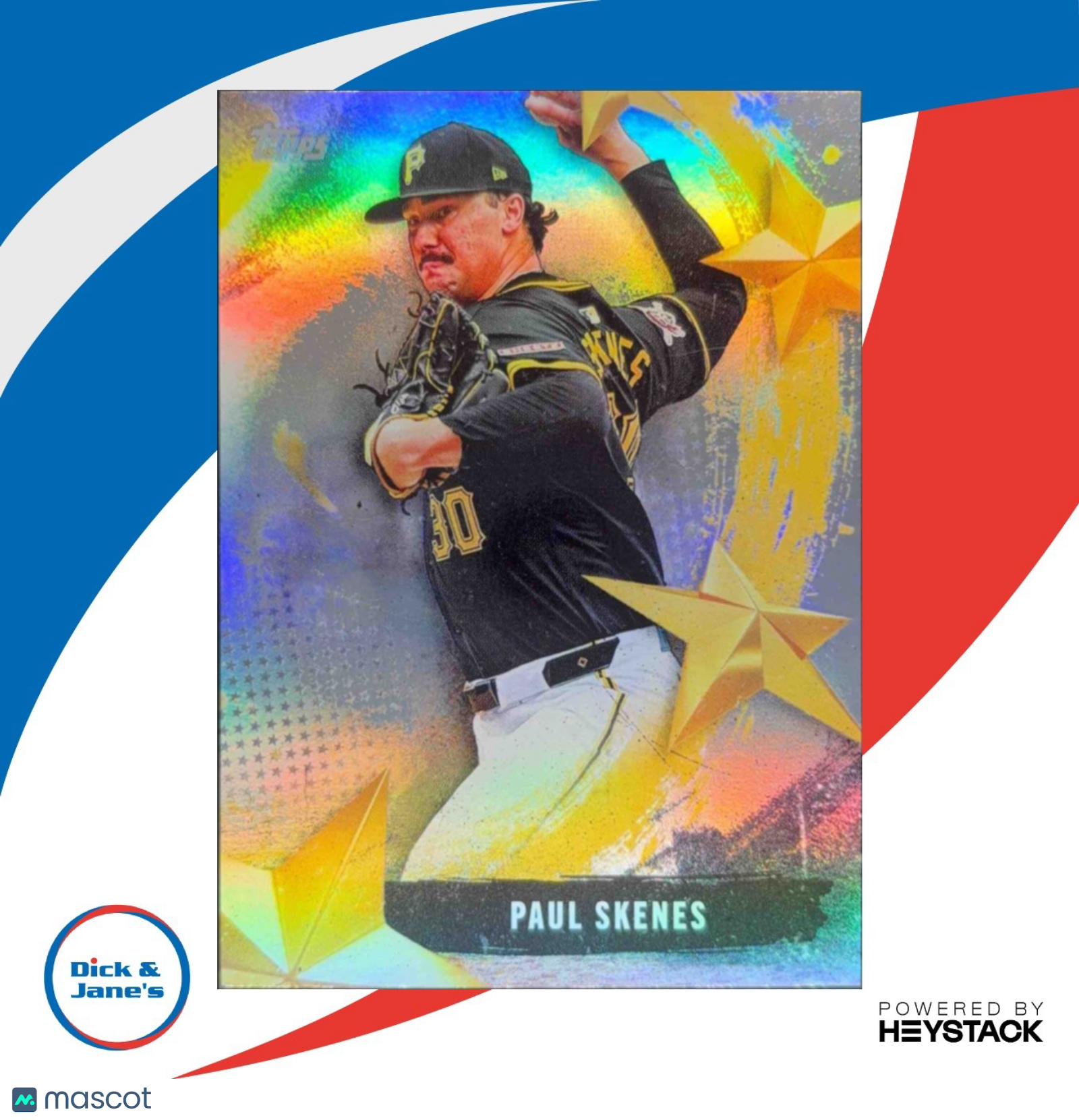 2025 Topps Paul Skenes Stars of MLB #SMLB-27 Pittsburgh Pirates - Sports Cards