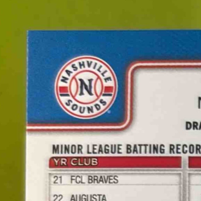 2025 Topps Pro Debut Caleb Durbin Auto Fuchsia Foil 15/199 Nashville Sounds - Sports Cards