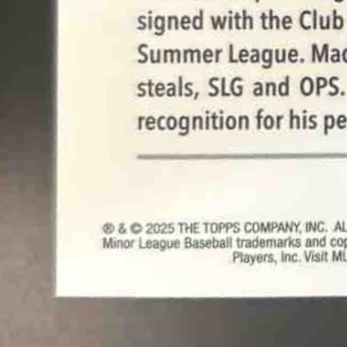2025 Topps Pro Debut Jesus Made Chrome Blue /150 #PDC-39 Carolina Mudcats - Sports Cards