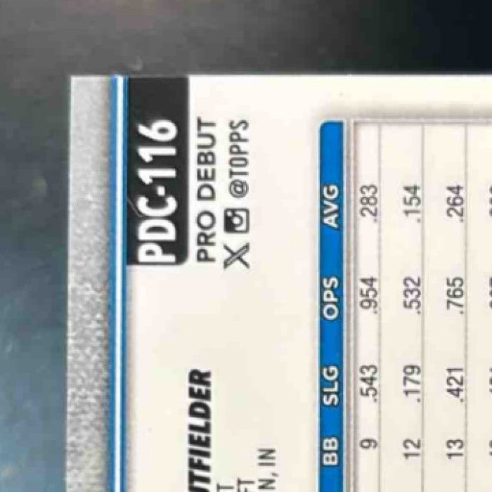 2025 Topps Pro Debut Max Clark Chrome Green Wave /99 #PDC-116 Whitecaps - Sports Cards