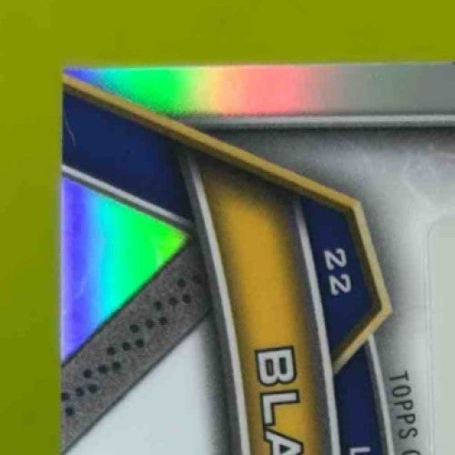 2025 Topps Resurgence Blake Corum Rookie Signature #RRS-BC RC Auto Rams - Sports Cards