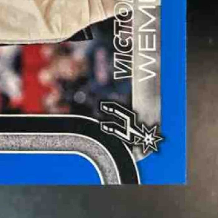 2025 Topps Rip Night Victor Wembanyama Blue San Antonio Spurs SSP #BK-20 - Sports Cards