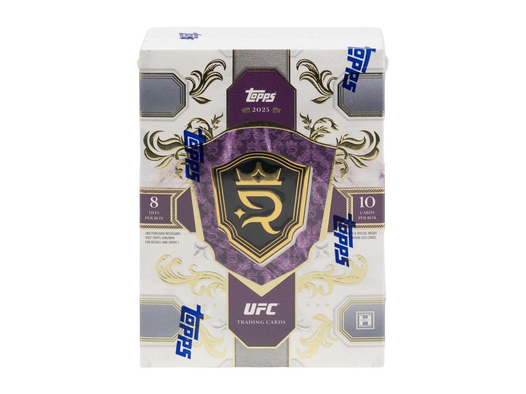 2025 Topps Royalty UFC Hobby Box (5 Auto / 3 Relics) - Trading Cards