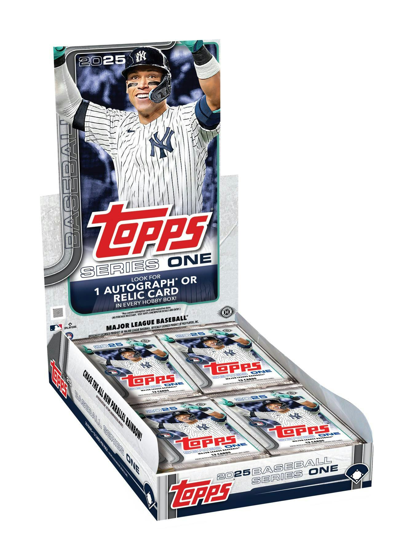 2025 Topps Series 1 MLB Baseball Hobby Box (1 Auto or Relic)