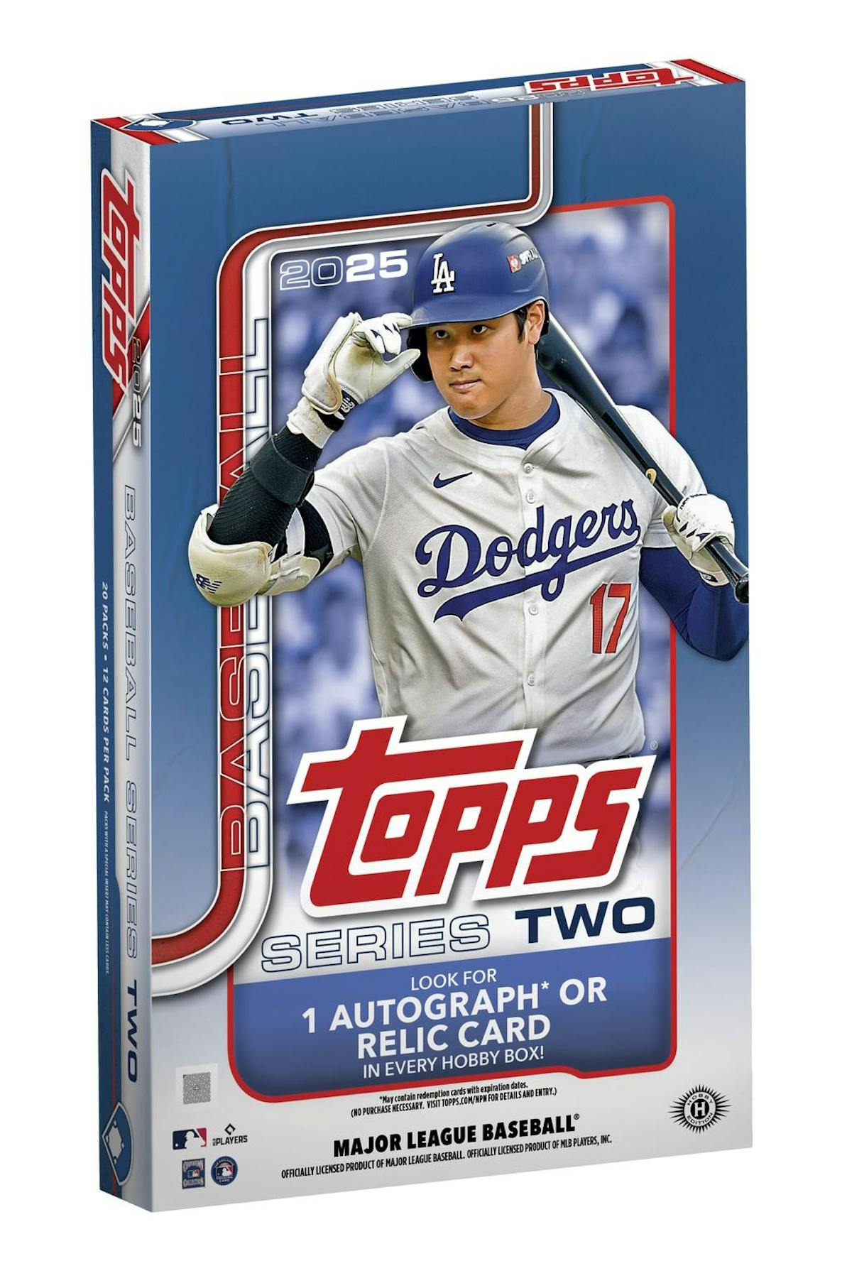 2025 Topps Series 2 MLB Baseball Hobby Box (1 Auto or Relic)