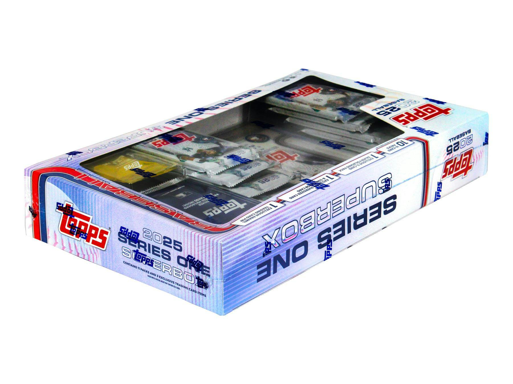 2025 Topps Series 1 Baseball Super Box - MLB Retail Box