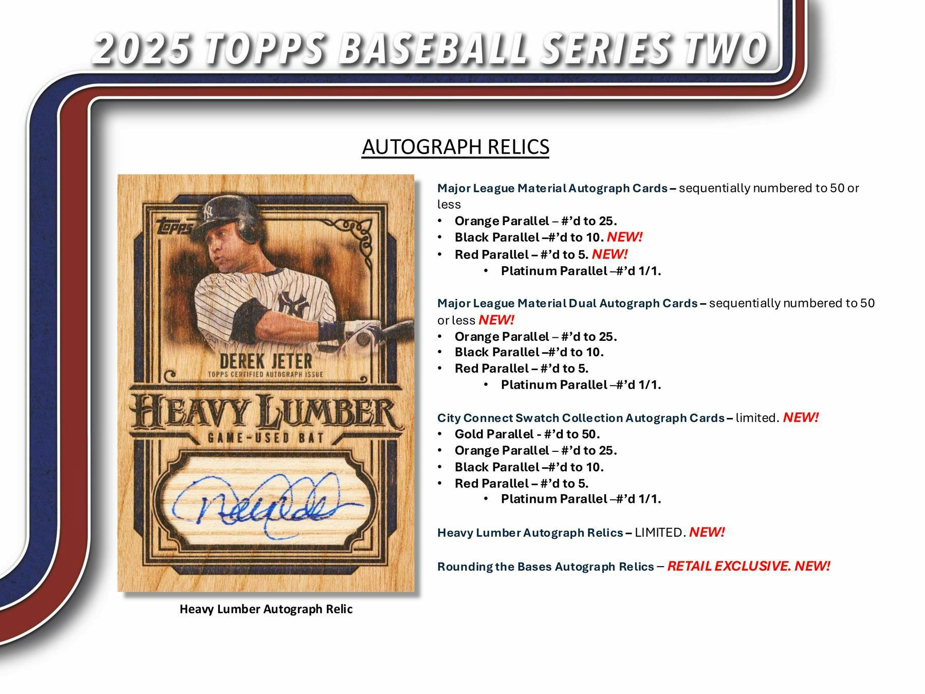 2025 Topps Series 2 Baseball Blaster Box (3 Holiday Parallels Plus More!) - MLB Retail Box