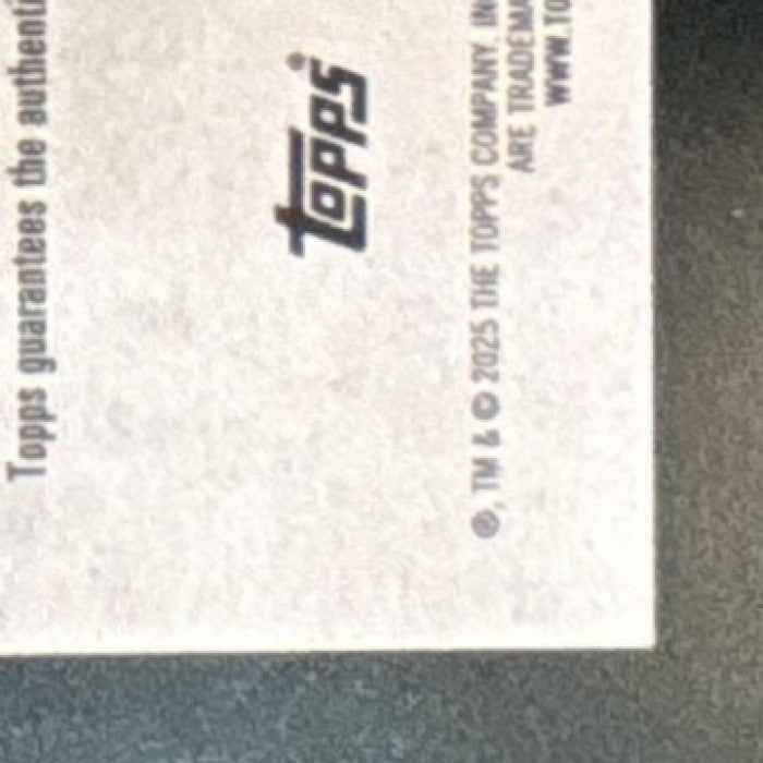 2025 Topps Signature Class Aaron Rodgers Chrome Auto Orange Lava Refractor 10/50 - Sports Cards