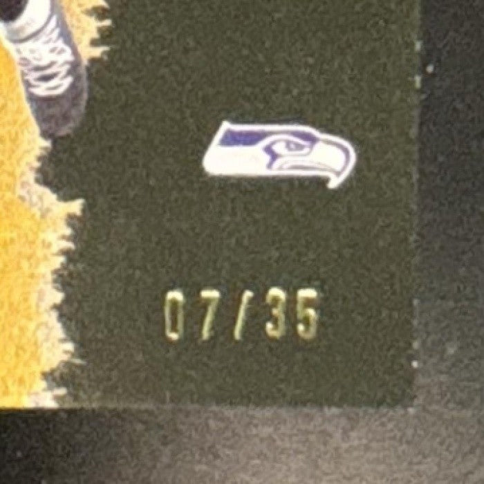 2025 Topps Signature Class Nick Emmanwori Gold Foil /35 #174 RC Seattle Seahawks - Sports Cards