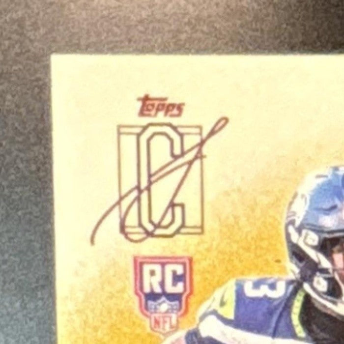 2025 Topps Signature Class Nick Emmanwori Gold Foil /35 #174 RC Seattle Seahawks - Sports Cards