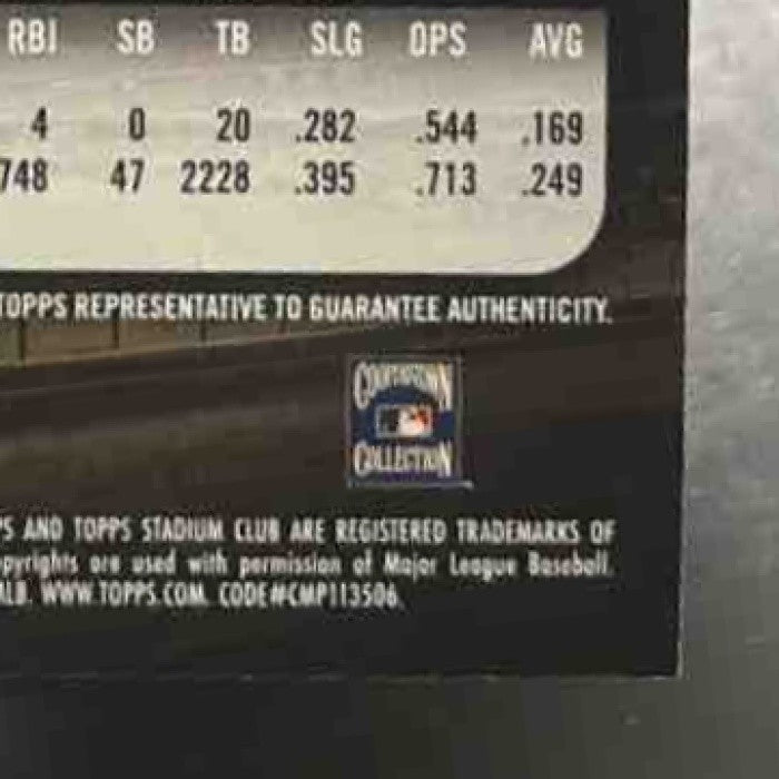 2025 Topps Stadium Club Brandon Crawford Auto Yellow Foil San Francisco Giants - Sports Cards