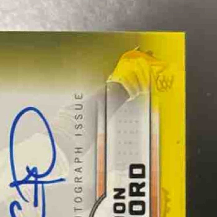 2025 Topps Stadium Club Brandon Crawford Auto Yellow Foil San Francisco Giants - Sports Cards