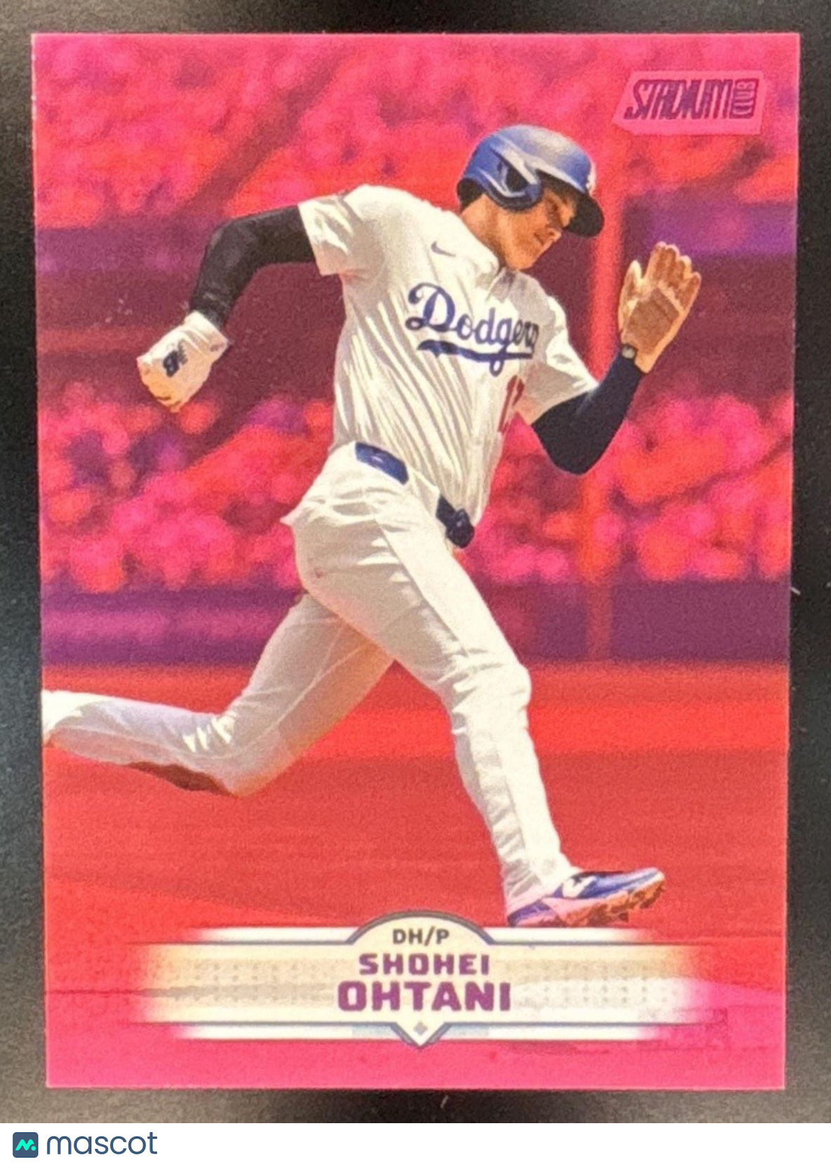 2025 Topps Stadium Club Shohei Ohtani Pink Foil #58 Los Angeles Dodgers - Sports Cards
