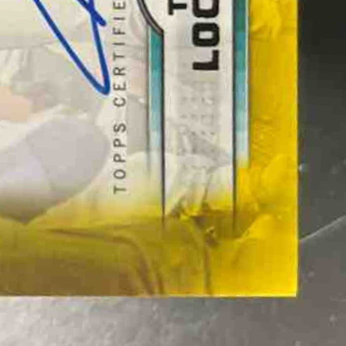 2025 Topps Stadium Club Tyler Locklear Auto Yellow Foil Seattle Mariners - Sports Cards