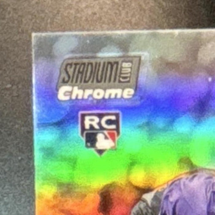 2025 Topps Stadium Club Zac Veen Chrome Auto #SCCA-ZV Colorado Rockies - Sports Cards