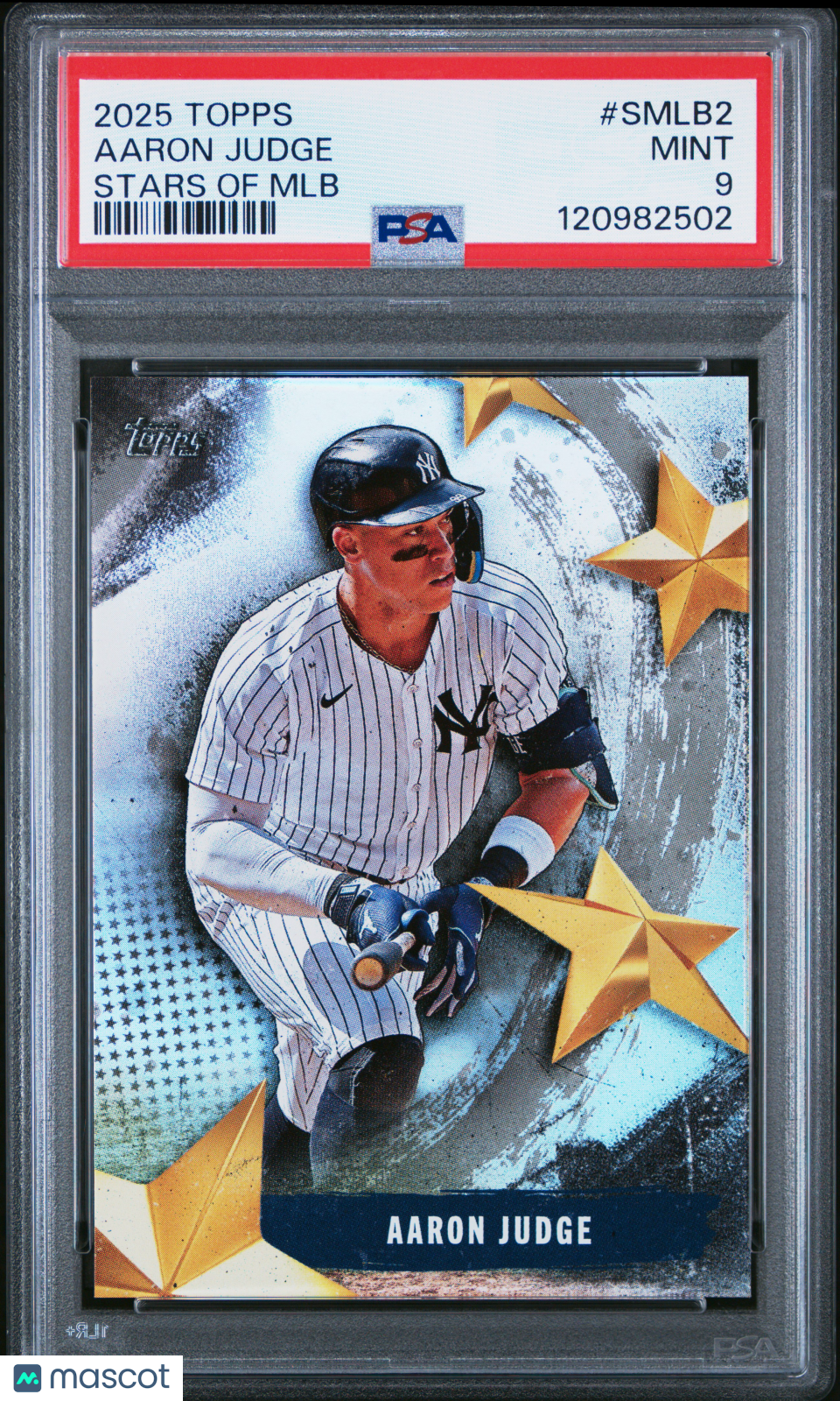 2025 Topps Stars of MLB Aaron Judge #SMLB2 PSA 9 MINT New York Yankees - Graded Sports Cards