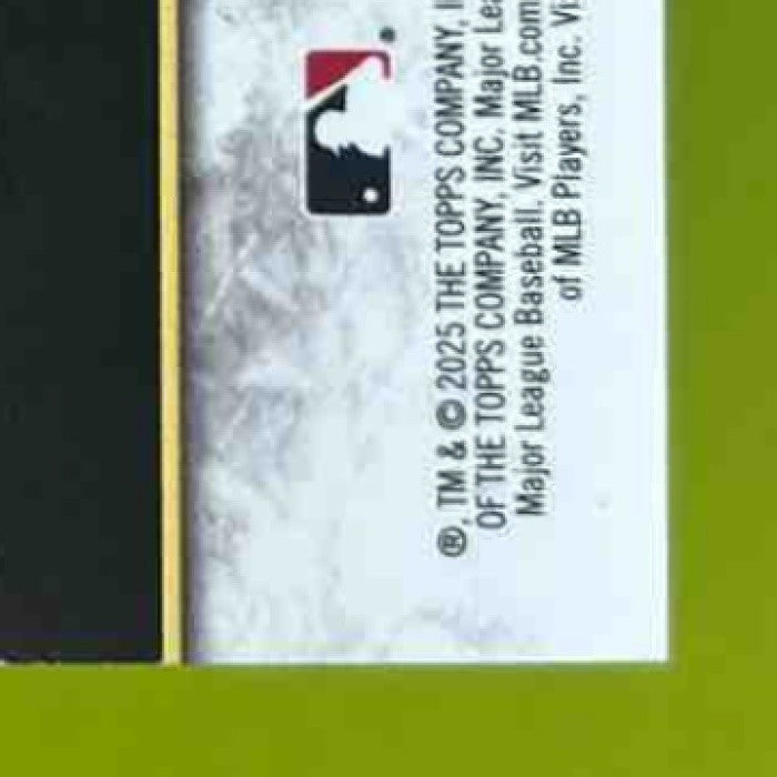 2025 Topps Tier One Jacob Wilson 3 Green Foil 18/99 #85 RC Athletics - Sports Cards