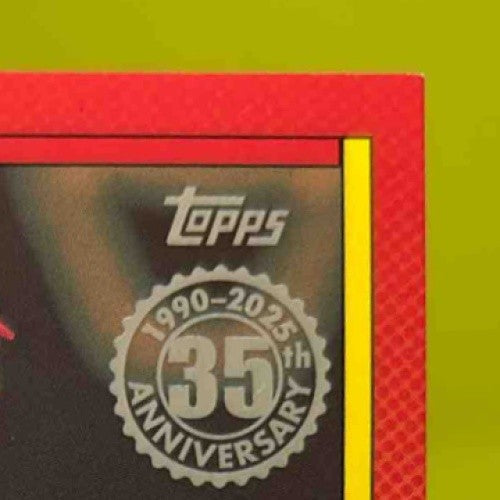 2025 Topps Tom Glavine 1990 Baseball Auto S1 Gold 34/50 #90A-TGL Atlanta Braves - Sports Cards